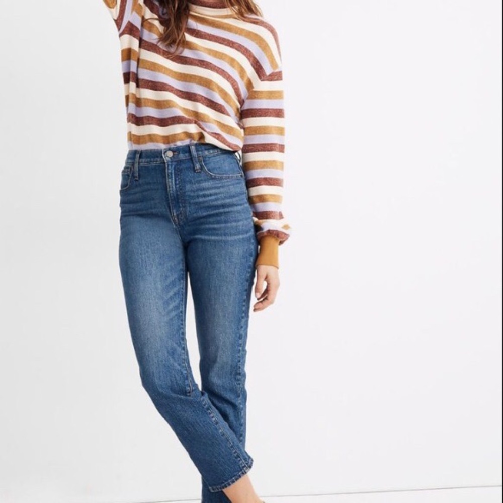 Madewell Womens Classic Straight Fit Jeans!